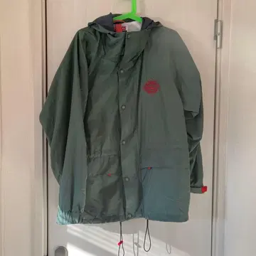 초 90'S 레어 TABASCO 나일론 자켓 그린