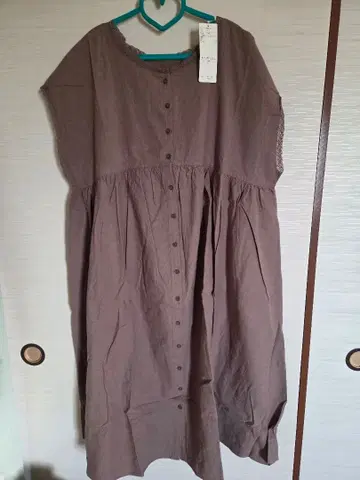 사만사 모스모스. 앞뒤 착용 프렌치 쓰리 원피스.