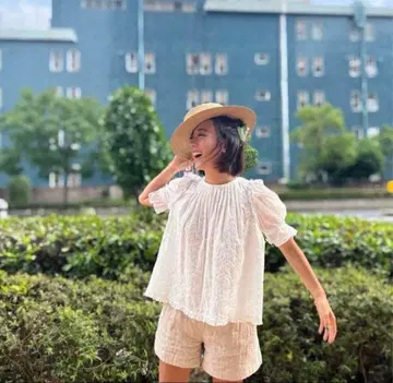 rosymonster 로지몬스터 스즈란 프릴 블라우스