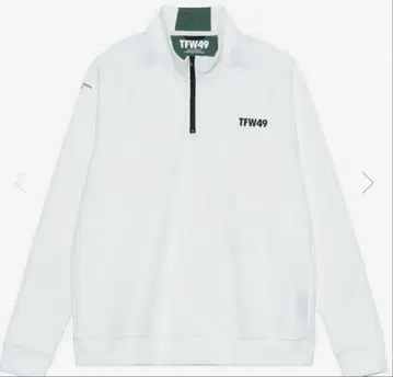 미사용 TFW49 하프 지퍼 모크 셔츠 XL