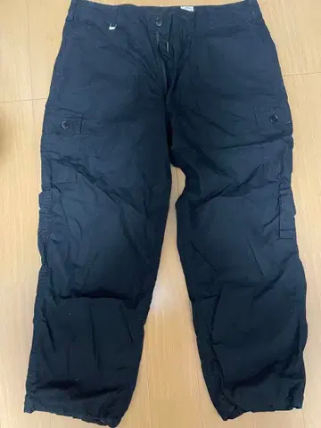 CORONA 정글 슬랙스 블랙 카고 팬츠 M 사이즈