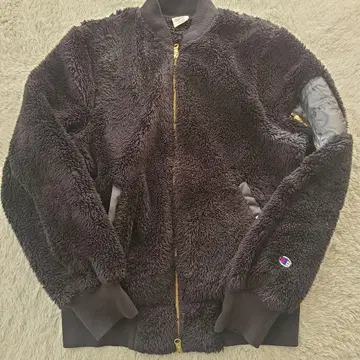 챔피온 보아 자켓 블랙 y2k 레어