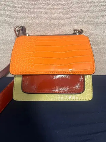 BEAMS 크로커다일풍 숄더백