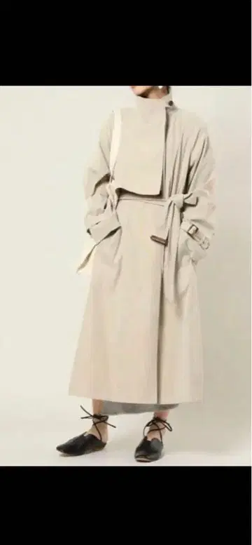 FREAK'S STORE 비대칭 2WAY 트렌치코트