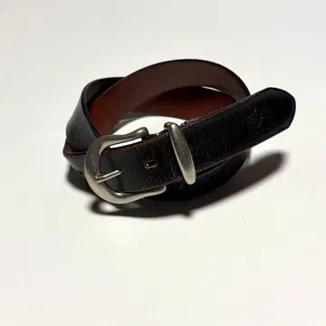 90년대 w81cm~w90cm 천연 가죽 벨트 남성용 알파 빈티지 남성용