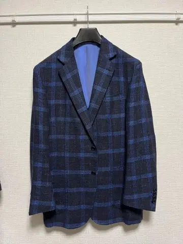 De Petrillo 테일러드 자켓 다크 블루