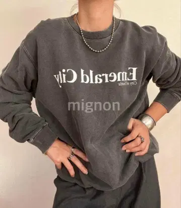 GOOD ROCK SPEED 애로우즈 별주 로고 맨투맨