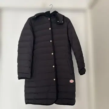 다운 자켓 다운 블랙 36 사이즈 후드 탈부착 가능