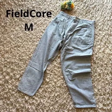 필드코어 와이드 이지 팬츠 남성용 라이트 블루 M 워크맨