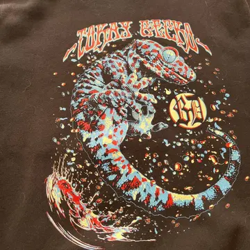 블래키 디자인 도롱뇽 후드티 L 사이즈