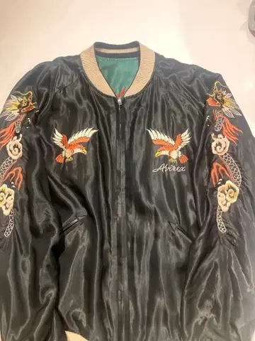 AVIREX 테일러 동양 콜라보 스카잔