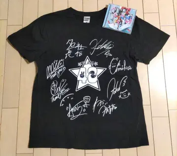 포에이트48 사인 포함 블랙 T셔츠와 CD+DVD 세트