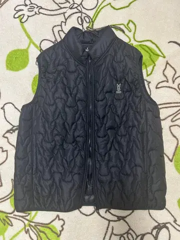 DOD 블랙 퀼팅 다운 베스트 L 사이즈