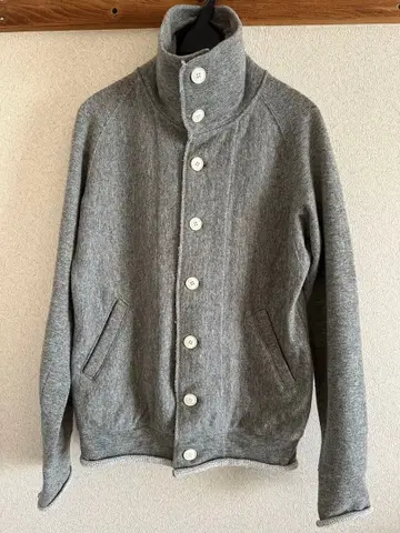 고쉬 그레이 니트 자켓