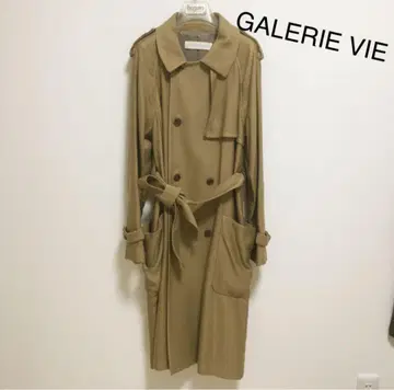 GALERIE VIE 베이지 트렌치코트