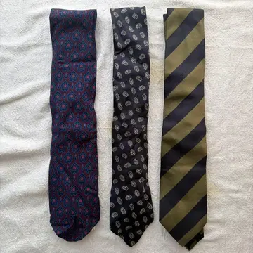 TOMORROWLAND 외 패턴 넥타이 3개 세트