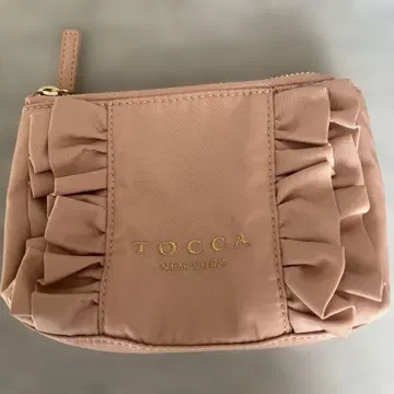 TOCCA 핑크 프릴 파우치