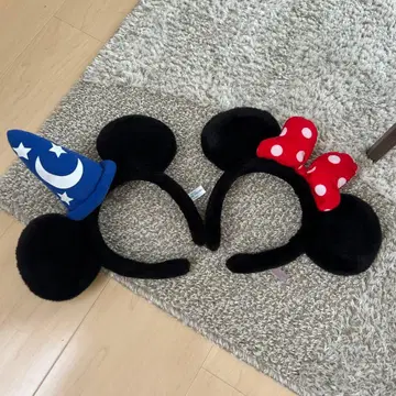 디즈니 머리띠 미키 미니 세트