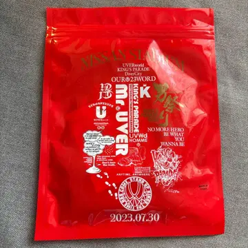 미사용 새상품 UVERworld 그로브 남자 축제