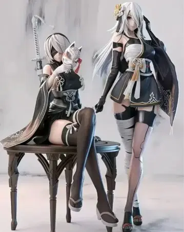 NieR:Automata 2B A2 기모노 Ver. 피규어 2체 세트