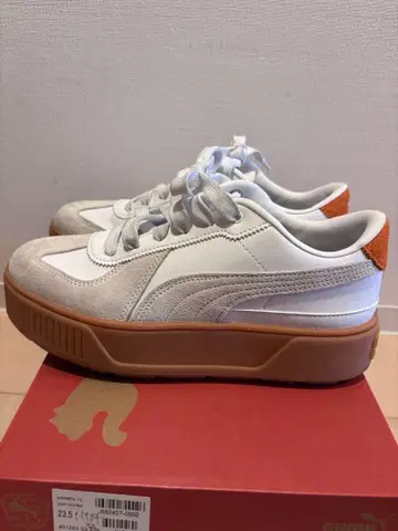 SnowMan 모델 PUMA 통굽 스니커즈