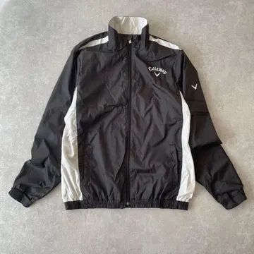 새상품급 Callaway 골프 자켓 블랙/화이트 블루종