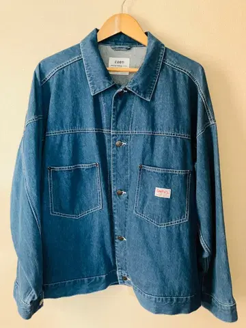 코엔 코엔 SMITH'S 별주 데님 커버올 사이즈 L