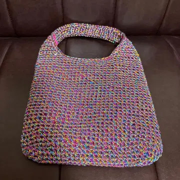 BEAUTY&YOUTH 멀티 컬러 핸드백