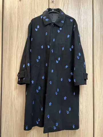 didizizi 펭귄 자수 롱 코트