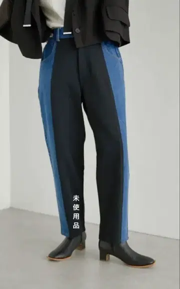 미사용품 ear PAPILLONNER 스미스타일 절개 팬츠