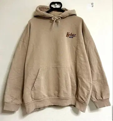 케보즈 후드티 L 사이즈 베이지