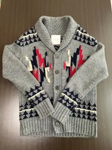 MACKINTOSH PHILOSOPHY 아가일 무늬 가디건