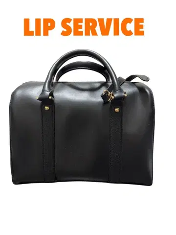 LIP SERVICE 립 서비스 핸드백 숄더백 블랙