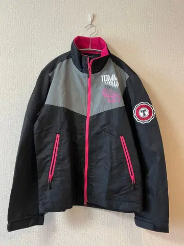 타미 힐피거 점퍼 블루종