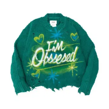 [ 최저가 ] doublet 25SS 그린 니트