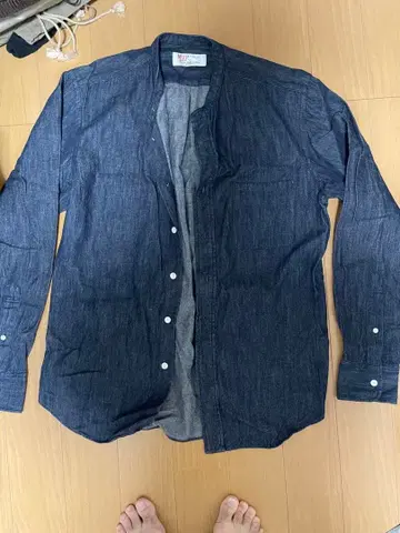 M.V.P. 인디고 데님 셔츠 M