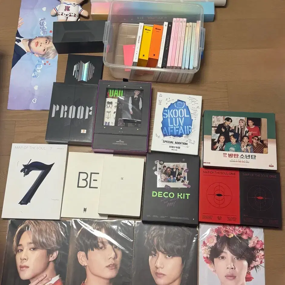 Bangtan goods bulk album poca
