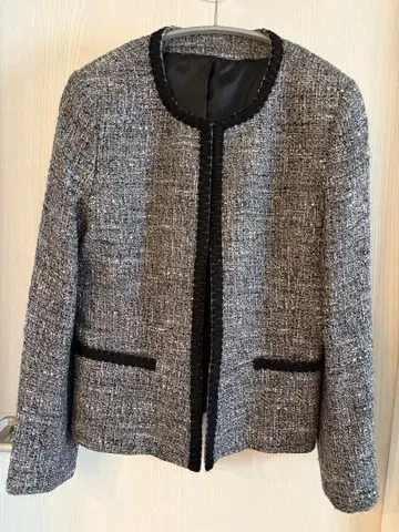 COMME CA ISM 트위드 자켓 M