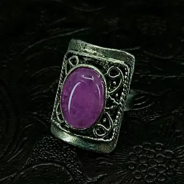 빈티지 실버 레트로 앤티크 반지 반지 11호