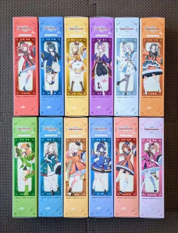 제일복권 학원 아이돌 마스터 D상 A2 단책 포스터 전 12종 컴프 세트