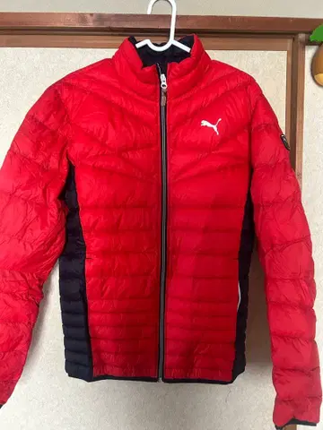 Puma 다운 자켓 레드/네이비