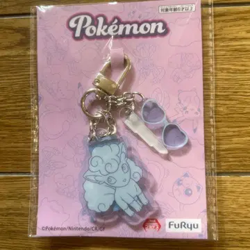 알로라 식스테일 포켓몬 포켓몬스터 알로라 식스테일 키링 새상품