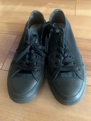 Converse 블랙 스니커즈 로우컷