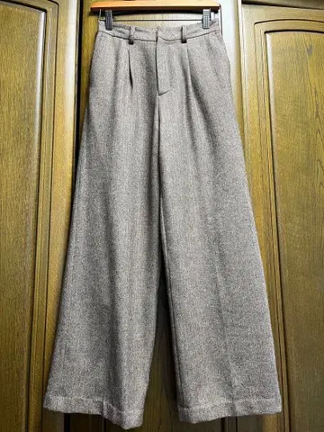 SLOBE IENA 팬츠 36 워셔블 울 로브 이에나