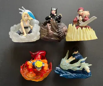 NARUTO 리얼 컬렉션 6 츠나데 레어 나루토 사스케 가아라 칸쿠로