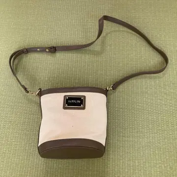 BAYFLOW 숄더백 화이트/브라운