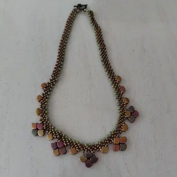 비즈 목걸이 핸드메이드