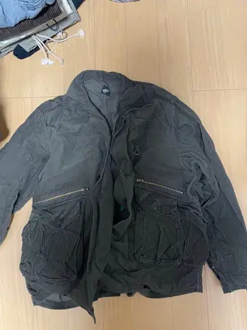 CORONA 밀리터리 코듀로이 자켓 L 사이즈