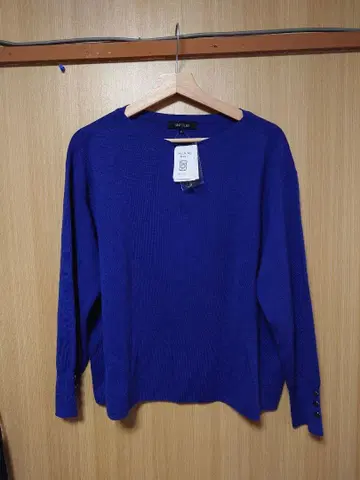 [ 새상품 ] UNTITLED 보트넥 니트 44/3L 세탁기 사용 가능