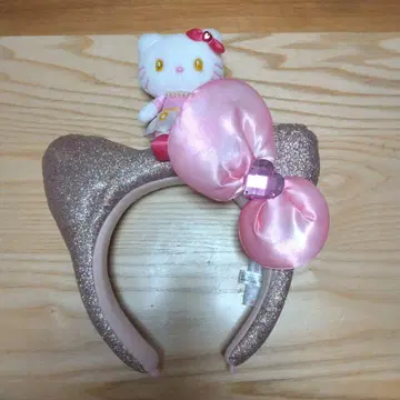 HELLO KITTY 글리터 머리띠